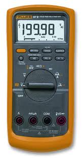 FLUKE87V - FLUKE Digital Multimeter: Model Fluke-87-V, CAT III 1000V/CAT IV 600V, TRMS, 1,000 V Max